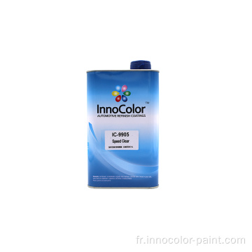 Vernis de couche transparente de laquer acrylique 2k